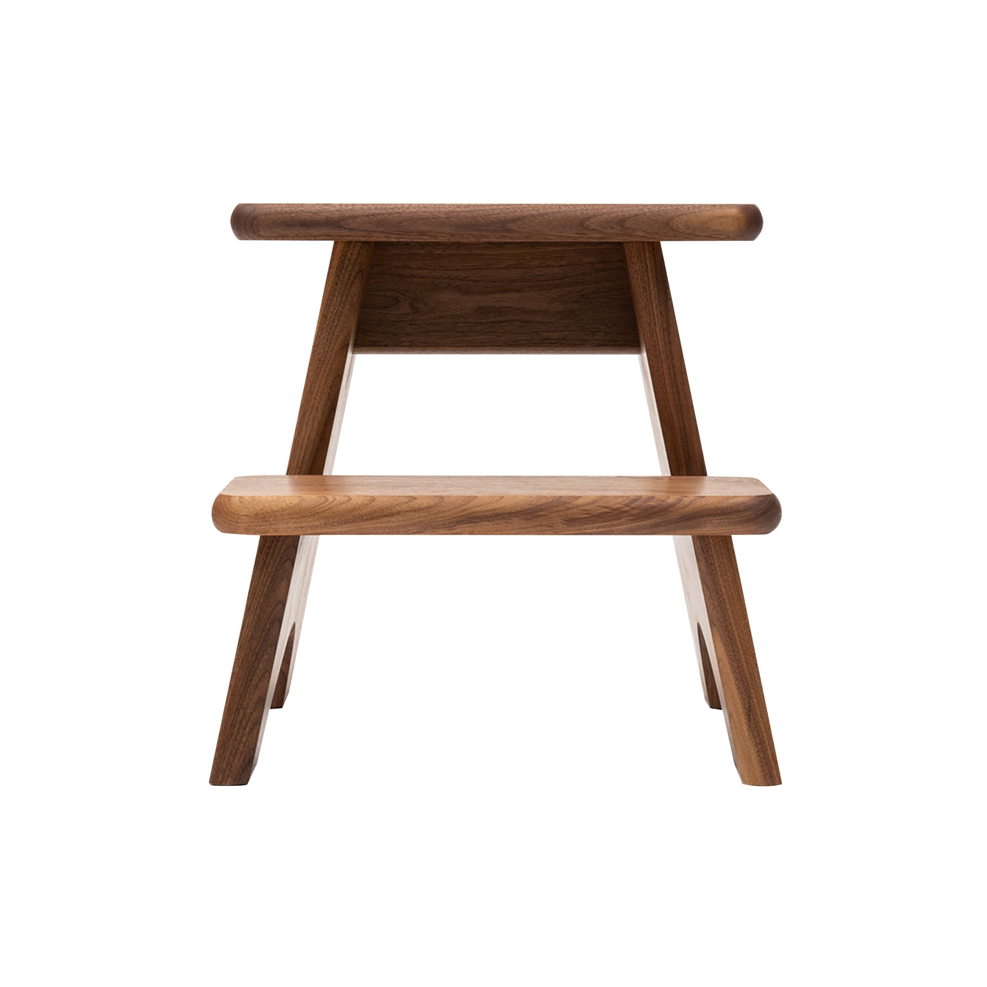 Merton Step Stool: Walnut