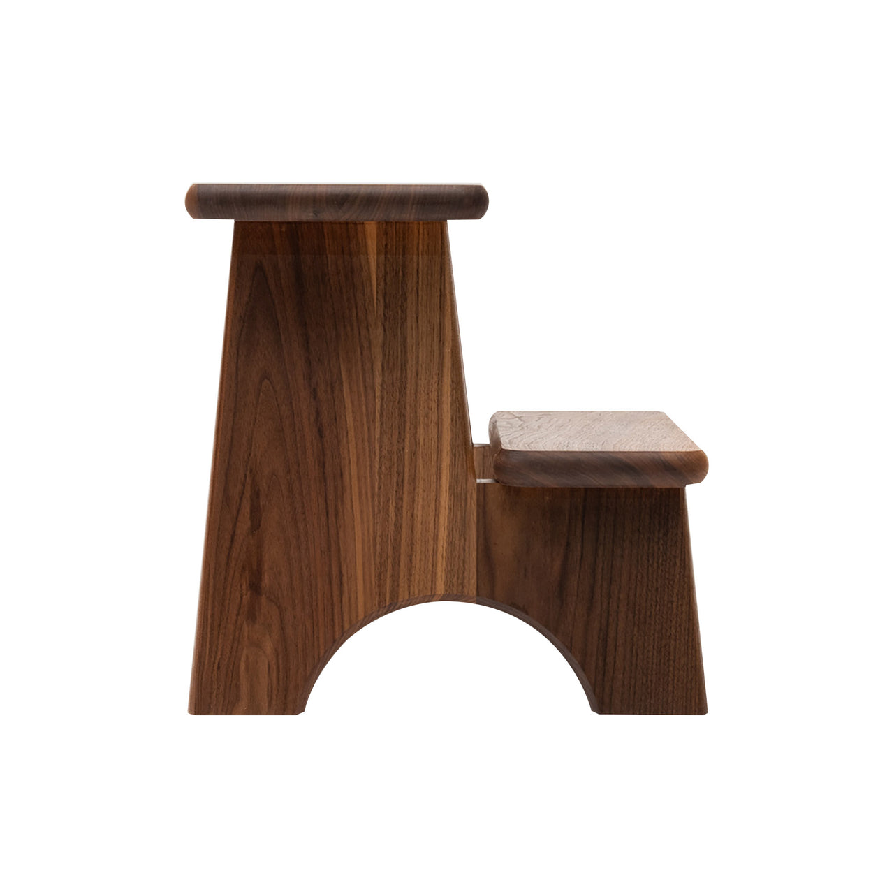 Merton Step Stool: Walnut