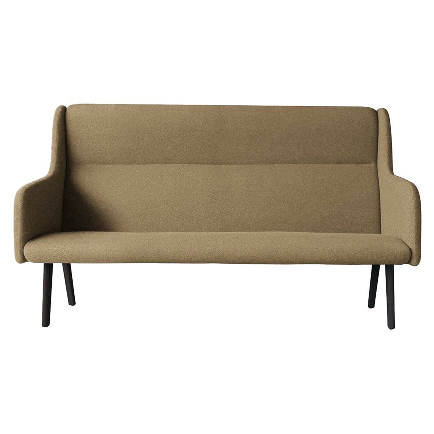 Anyway 3 Seater Sofa: High Back + Black