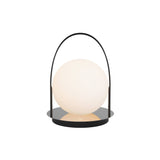 Bola Lantern Cordless: Black + Gunmetal