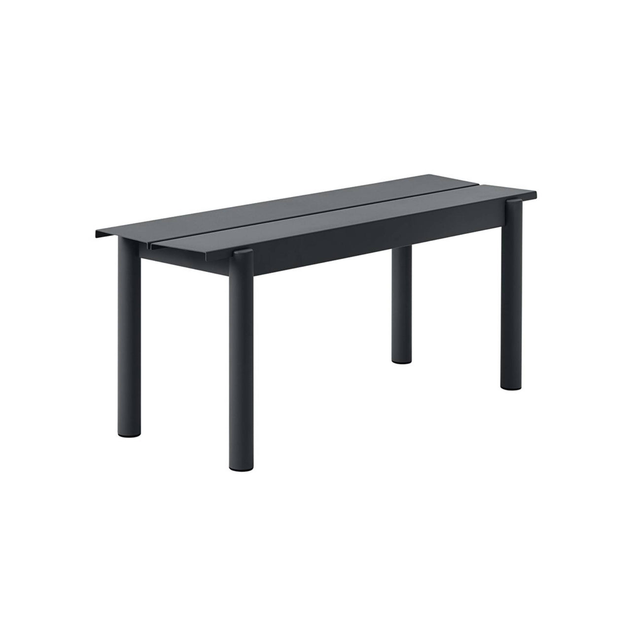 Linear Steel Bench: Small - 43.3