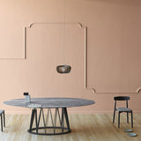 Acco Oval Dining Table: Small