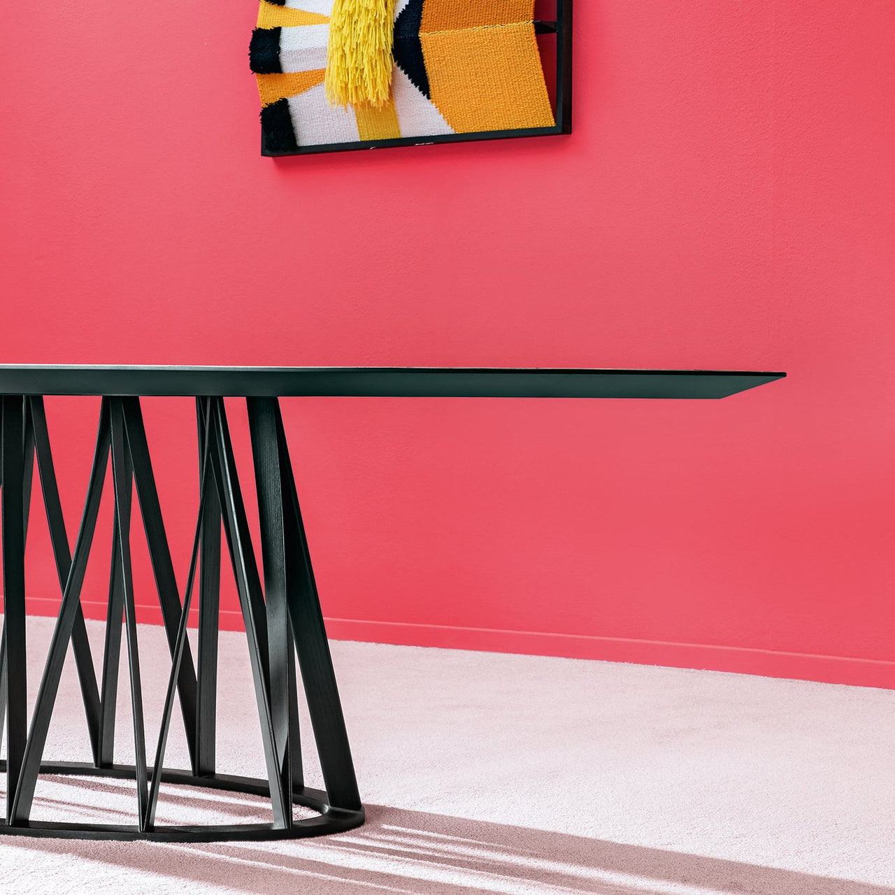 Acco Oval Dining Table: Small