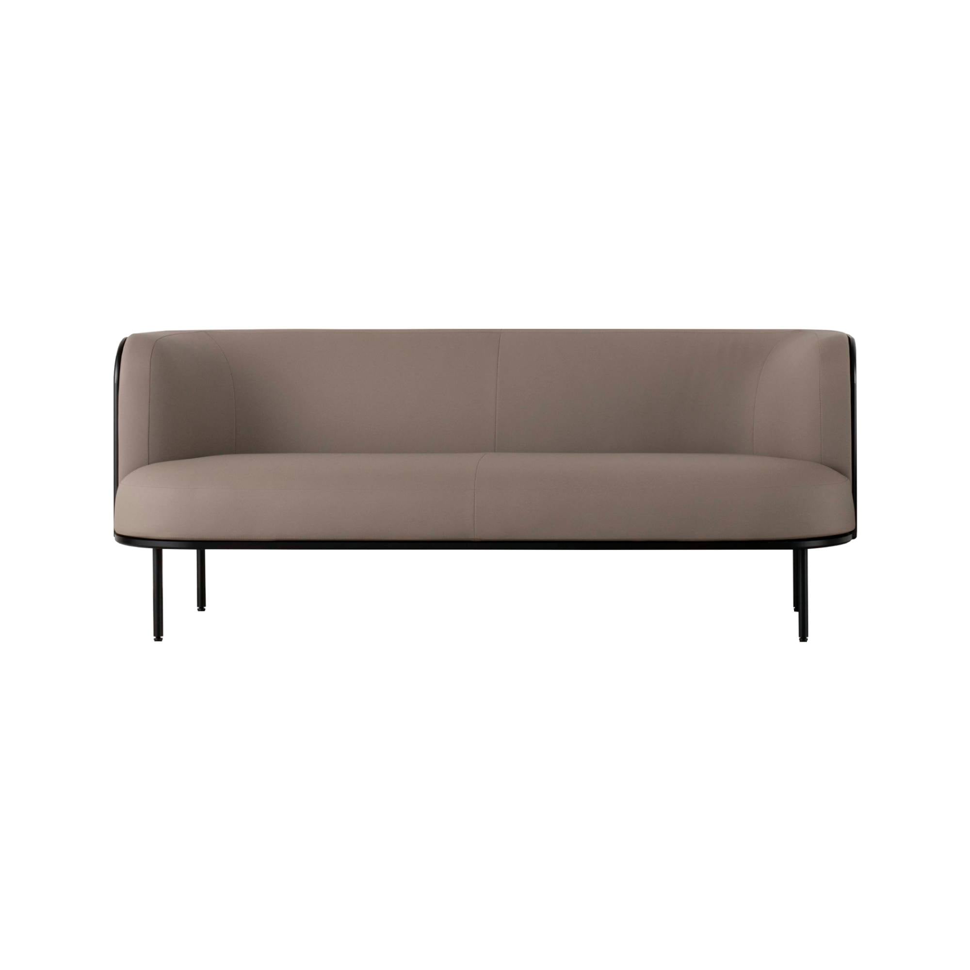 Spica Sofa: 2 + Black