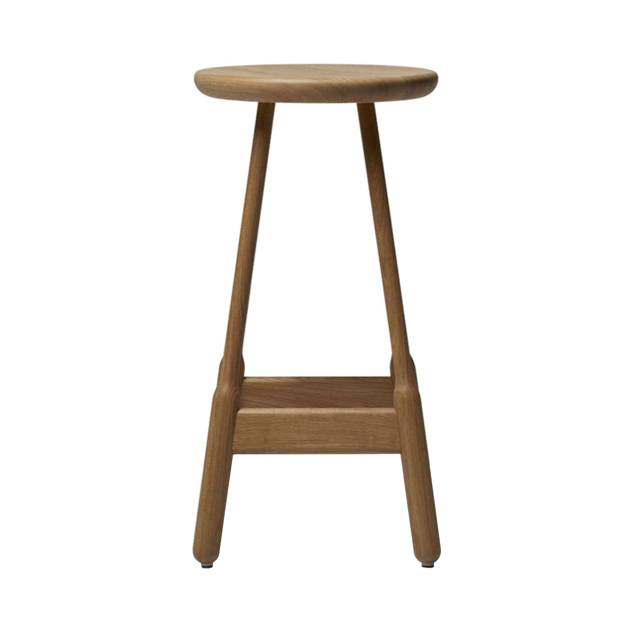 Albert Bar + Counter Stool: Bar + Natural Oak