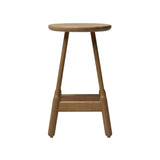 Albert Bar + Counter Stool: Counter + Natural Oak