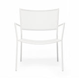 Jig Mesh Easy Chair: White