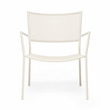 Jig Mesh Easy Chair: Ivory