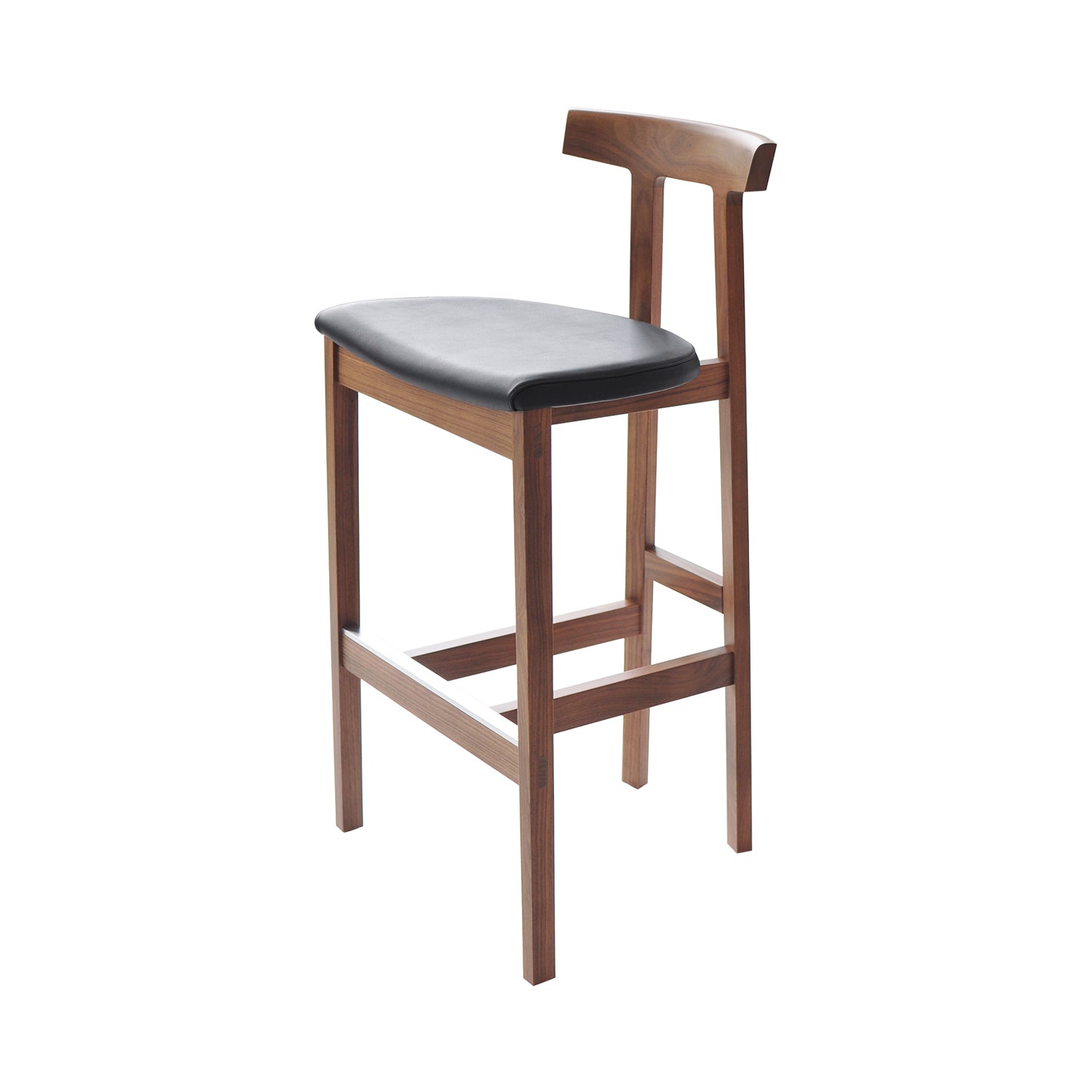 Torii Bar + Counter Stool: Bar + Walnut