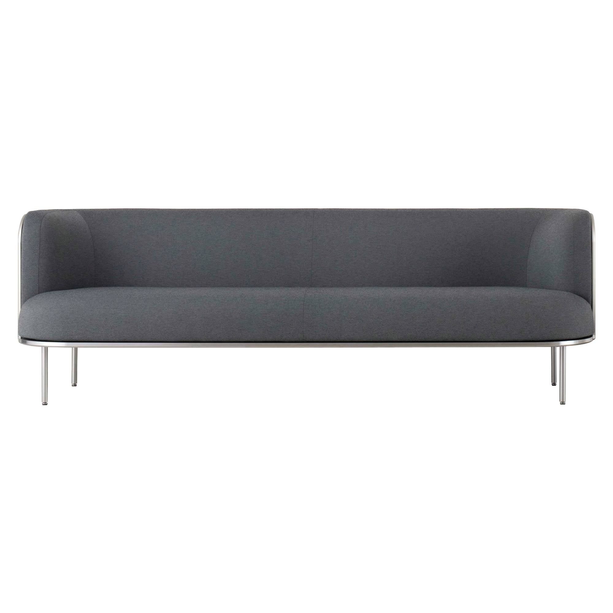 Spica Sofa: 3 + Silver