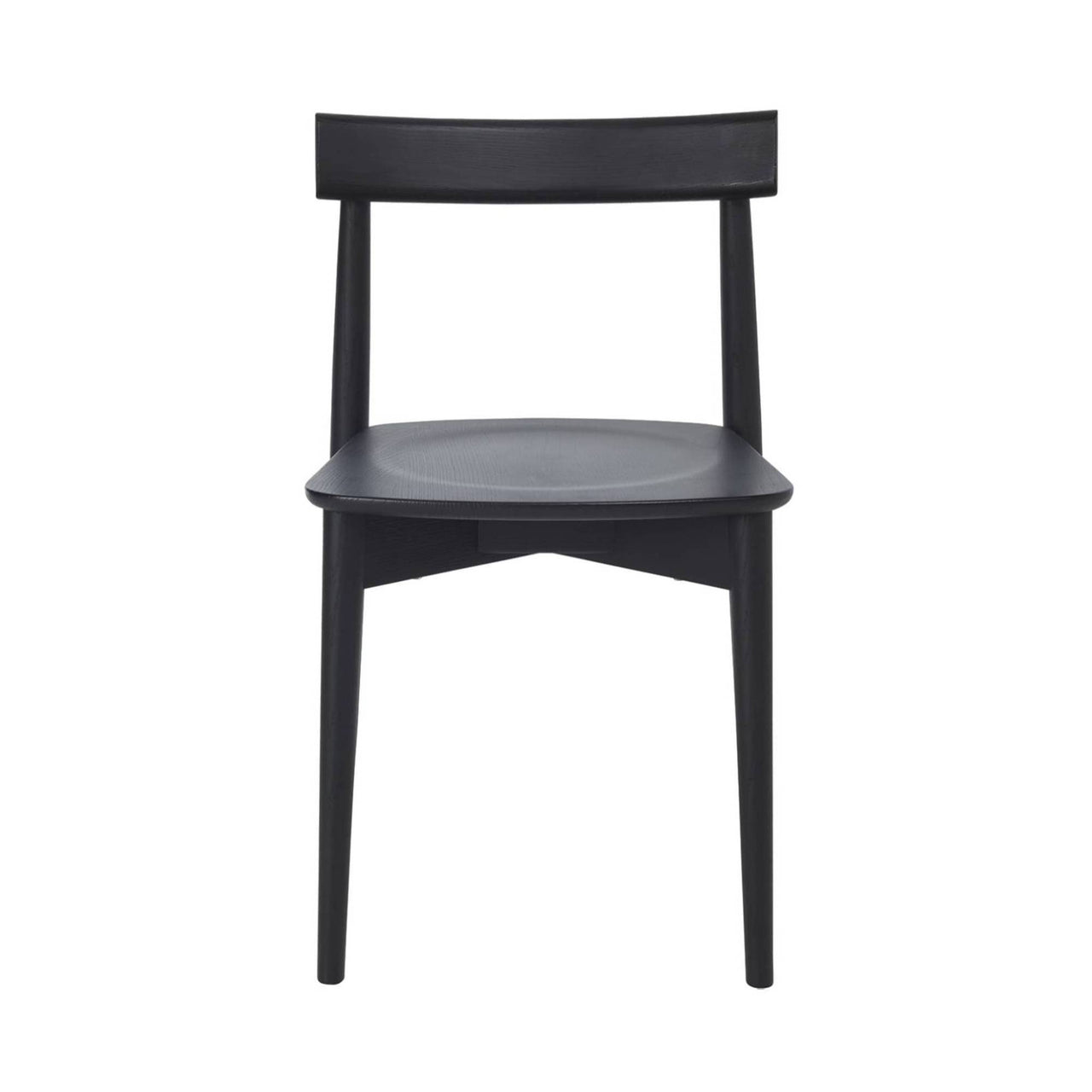 Lara Chair: Stacking + Stained Black