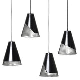 Conic Section Pendant Light: Hyperbola + Parabola + Ellipse + Circle