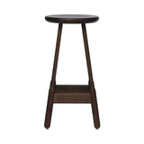 Albert Bar + Counter Stool: Bar + Walnut Stained Beech