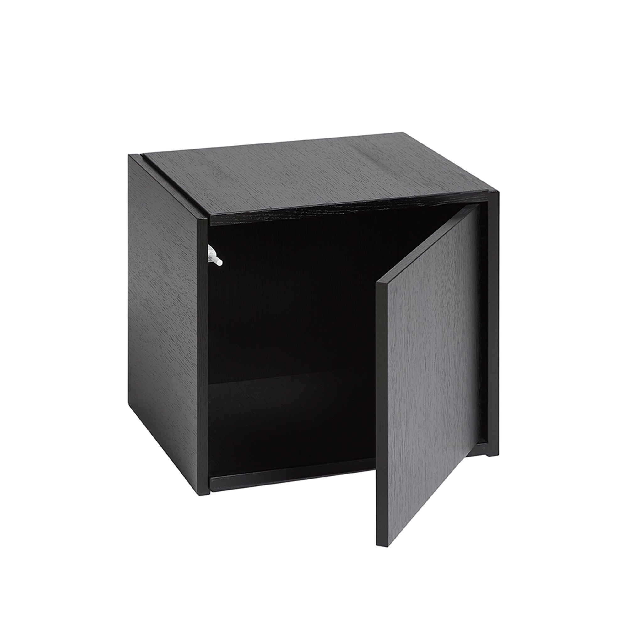Bricks Cube: With Door - Right + Black
