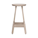 Albert Bar + Counter Stool: Bar + White Oiled Oak