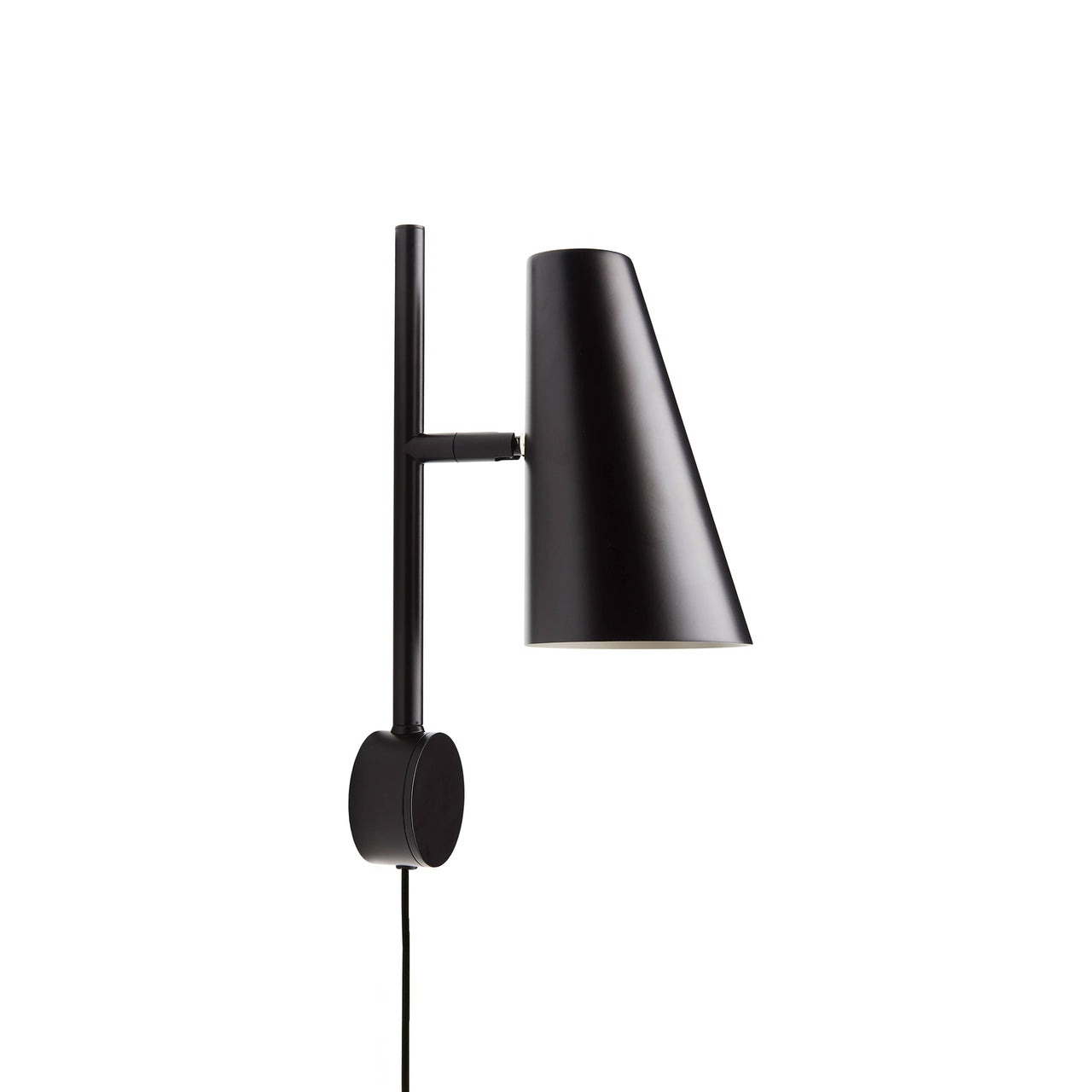Cono Wall Lamp: Black