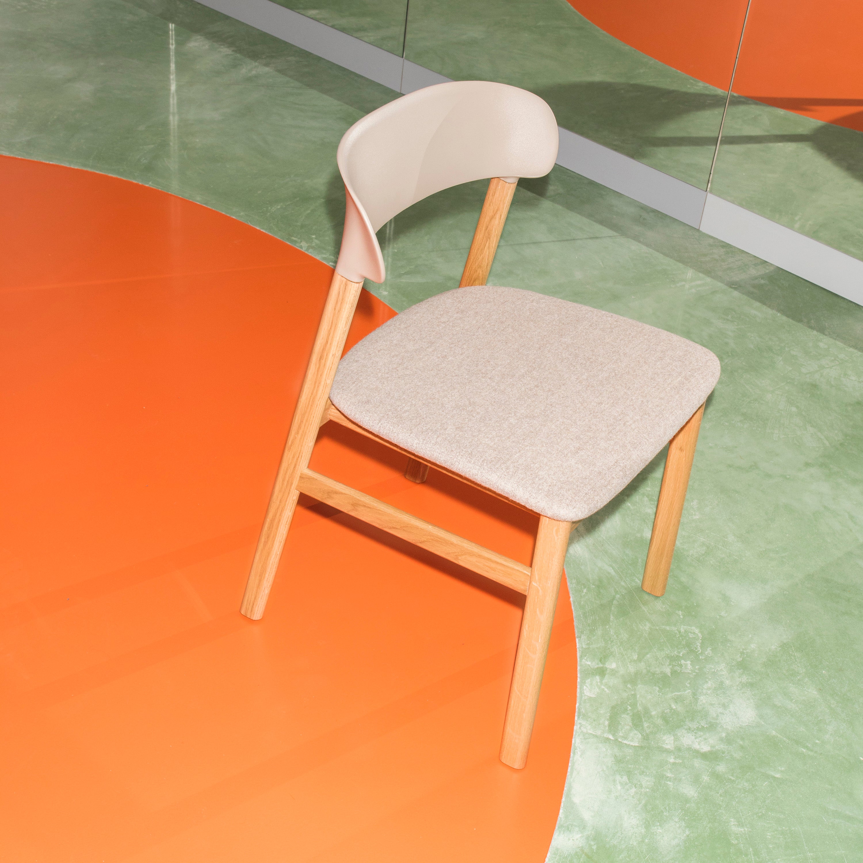 Herit Chair: Upholstered