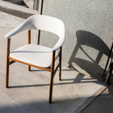Herit Armchair: Upholstered