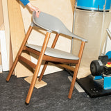 Herit Armchair: Upholstered