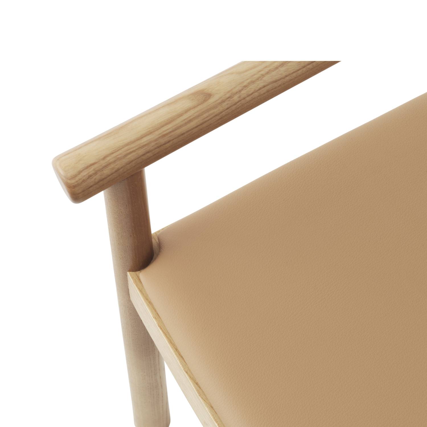 Timb Armchair: Upholstered