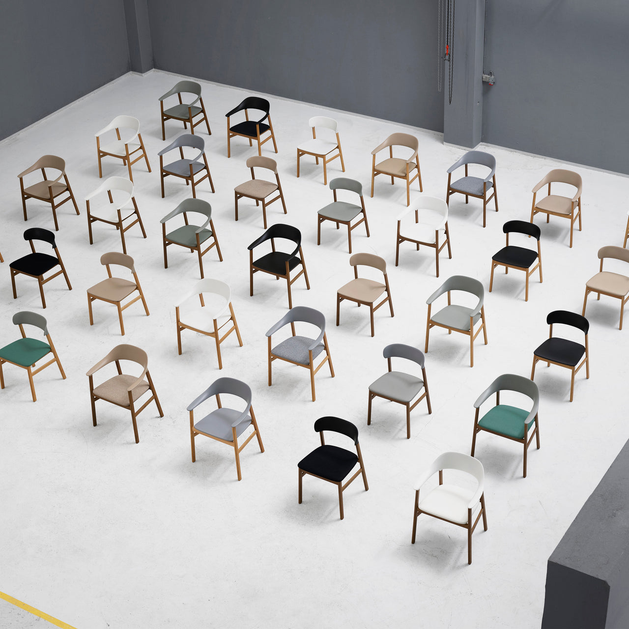 Herit Chair: Upholstered