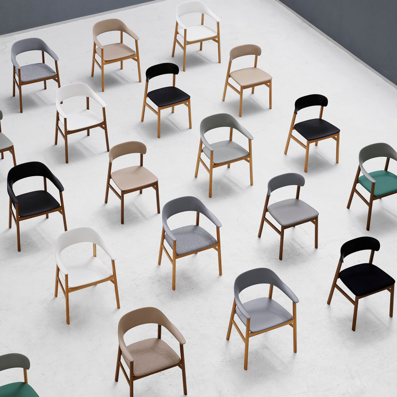 Herit Chair: Upholstered