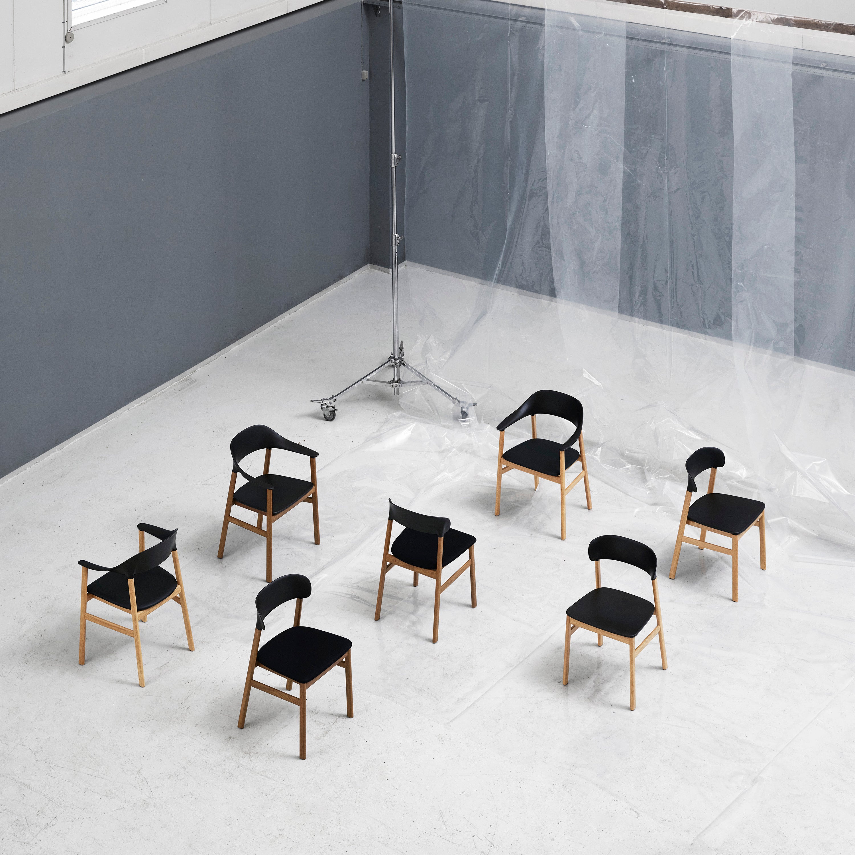 Herit Chair: Upholstered