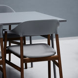 Herit Armchair: Upholstered