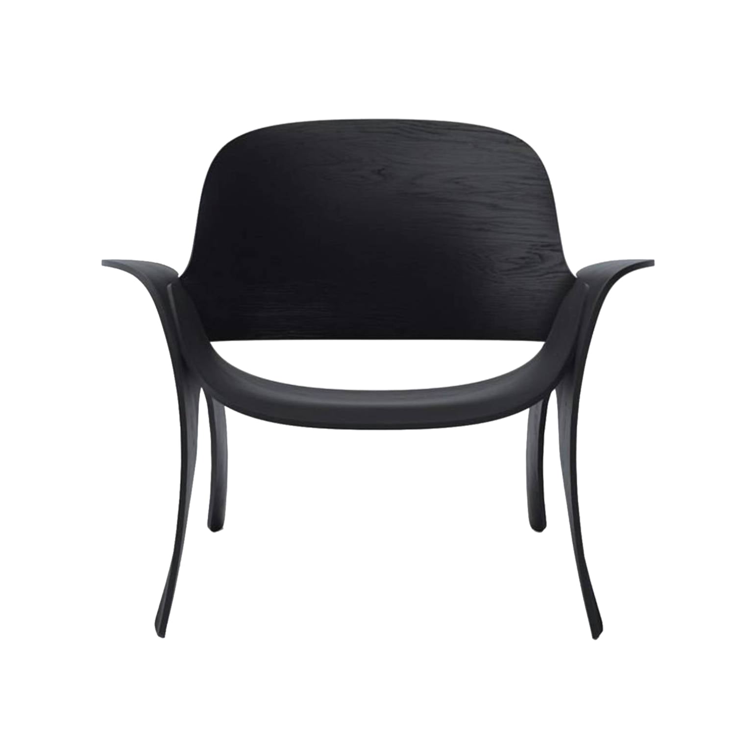 Rose Chair: Black Stained Beech