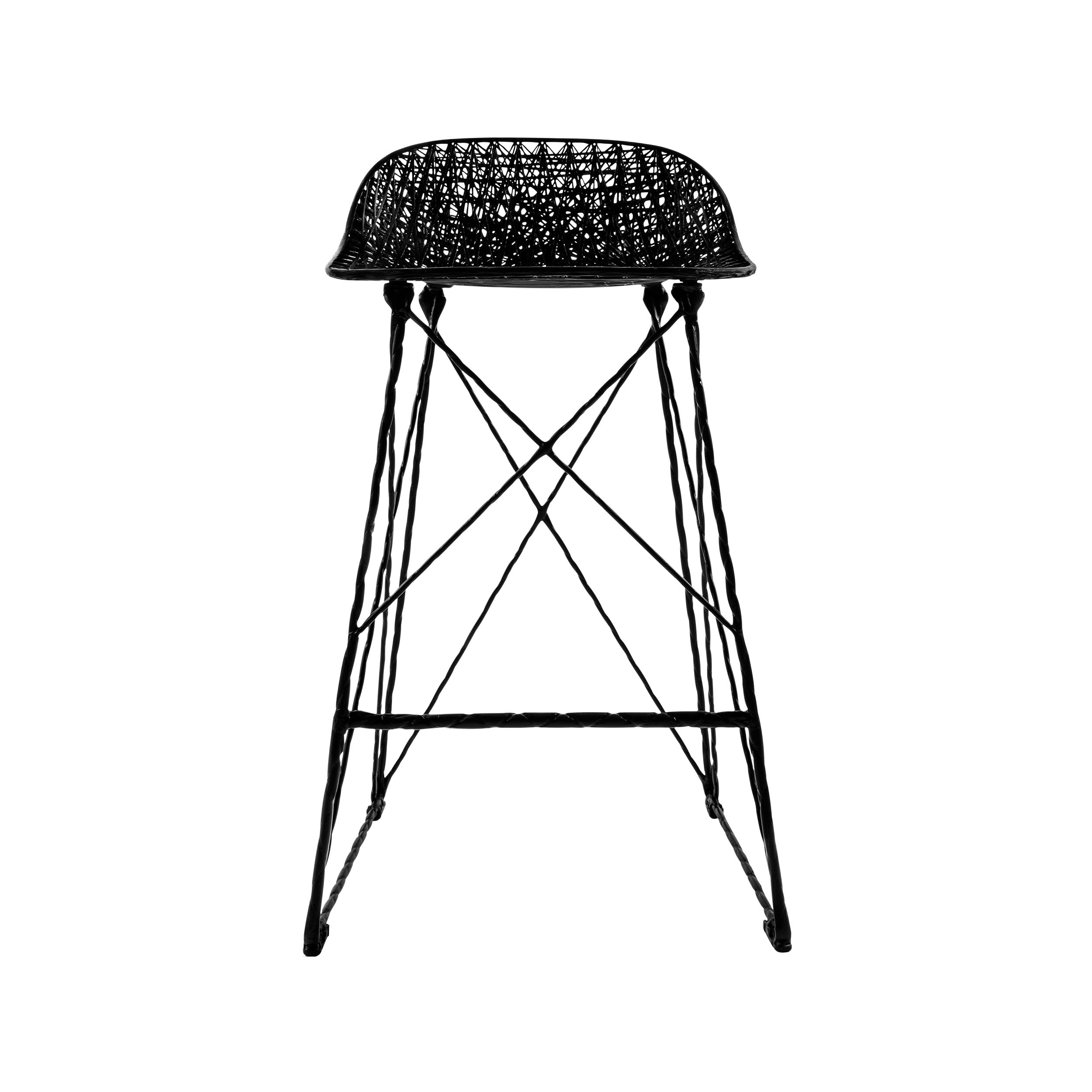 Carbon Bar + Counter Stool: Counter + Without Seat Pad