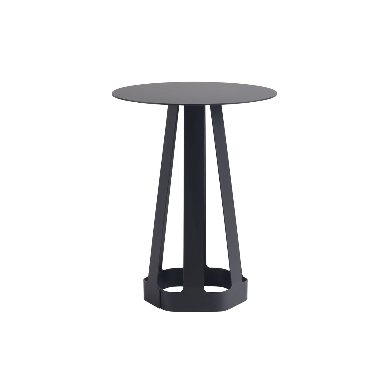 Sixagon Side Table: Black