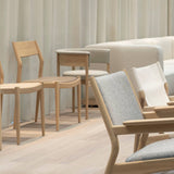 Kinuta Side Chair N-DC02: Upholstered