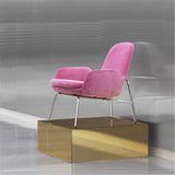 Era Lounge Chair: Low + Metal Base