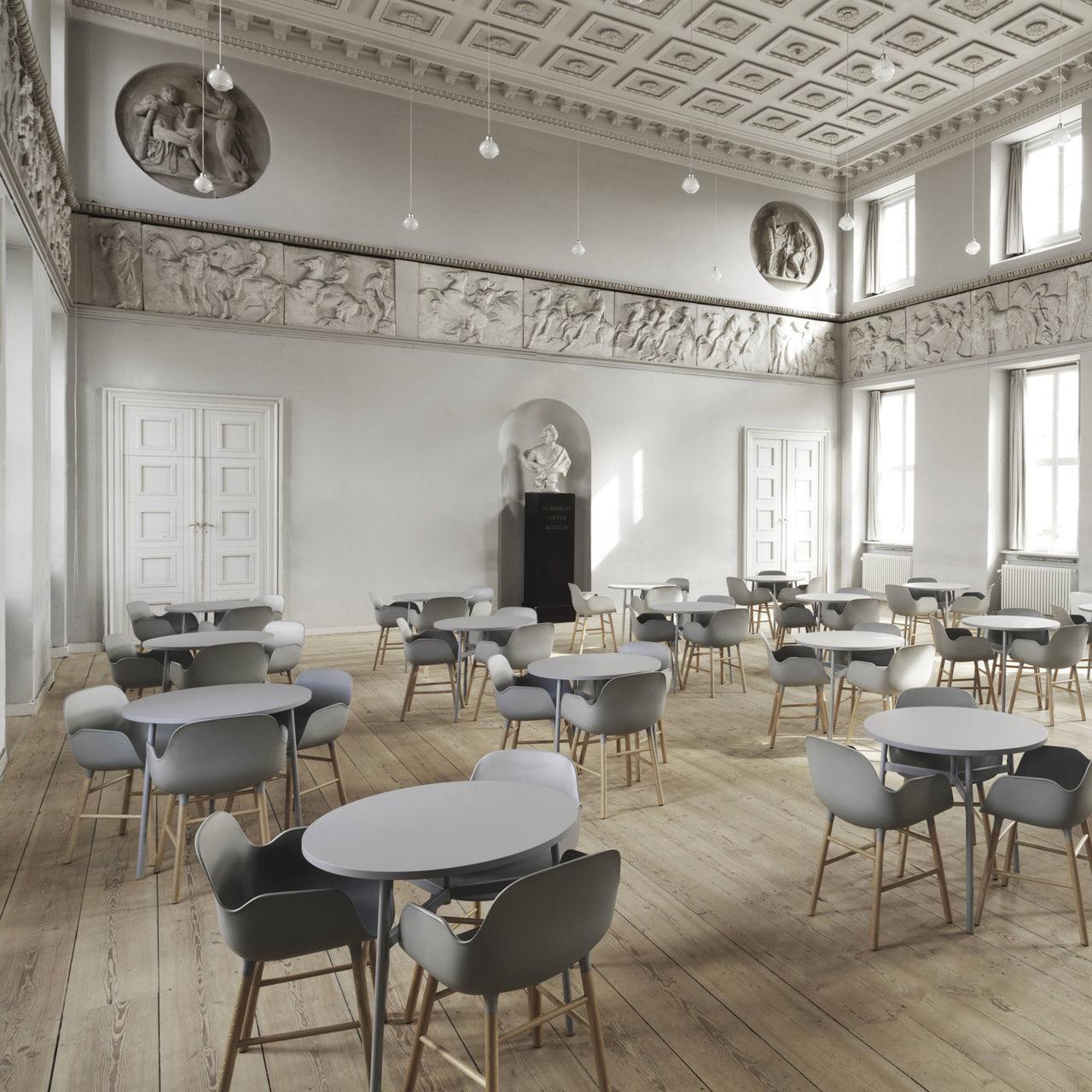 Form Armchair: Walnut or Oak Legs