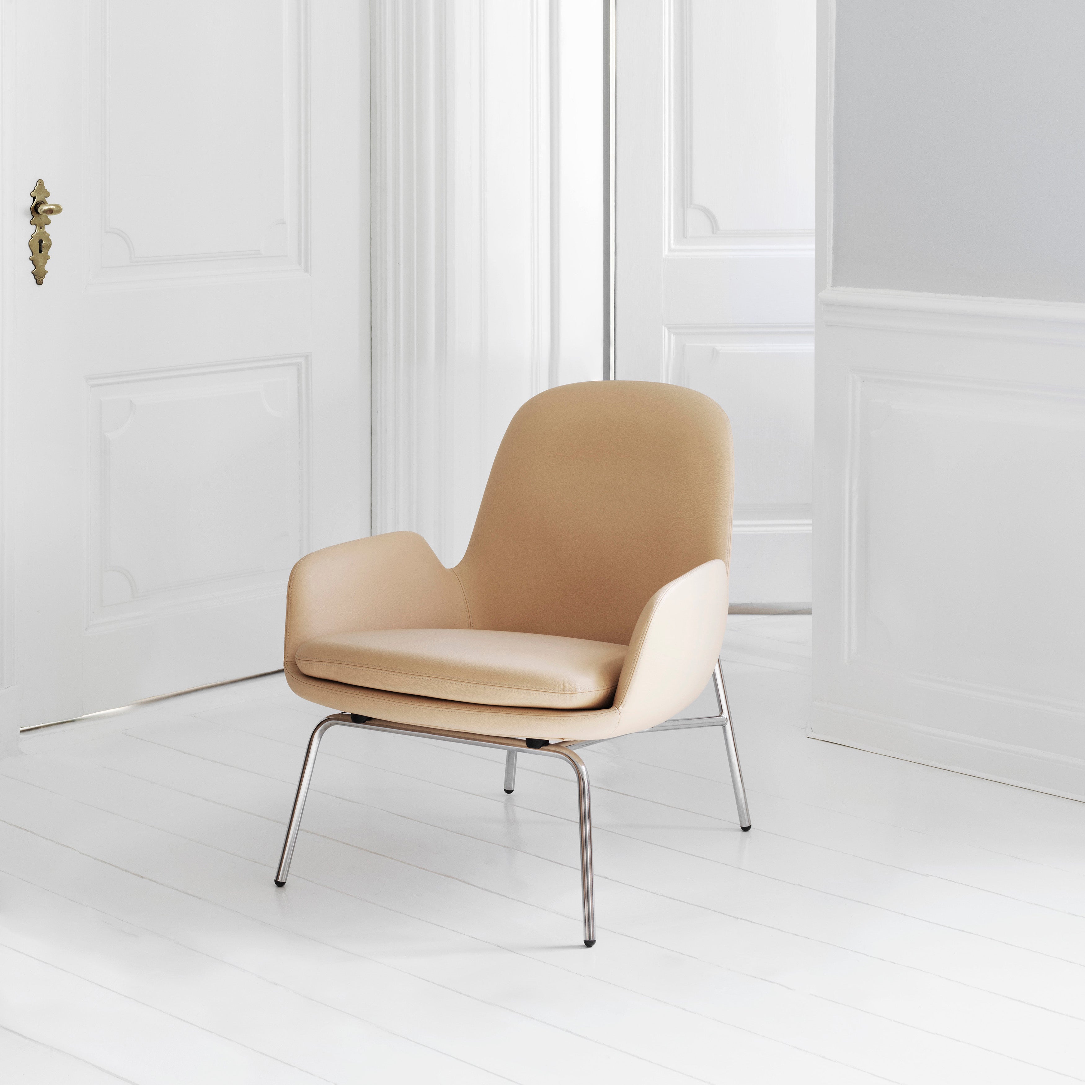 Era Lounge Chair: Low + Metal Base