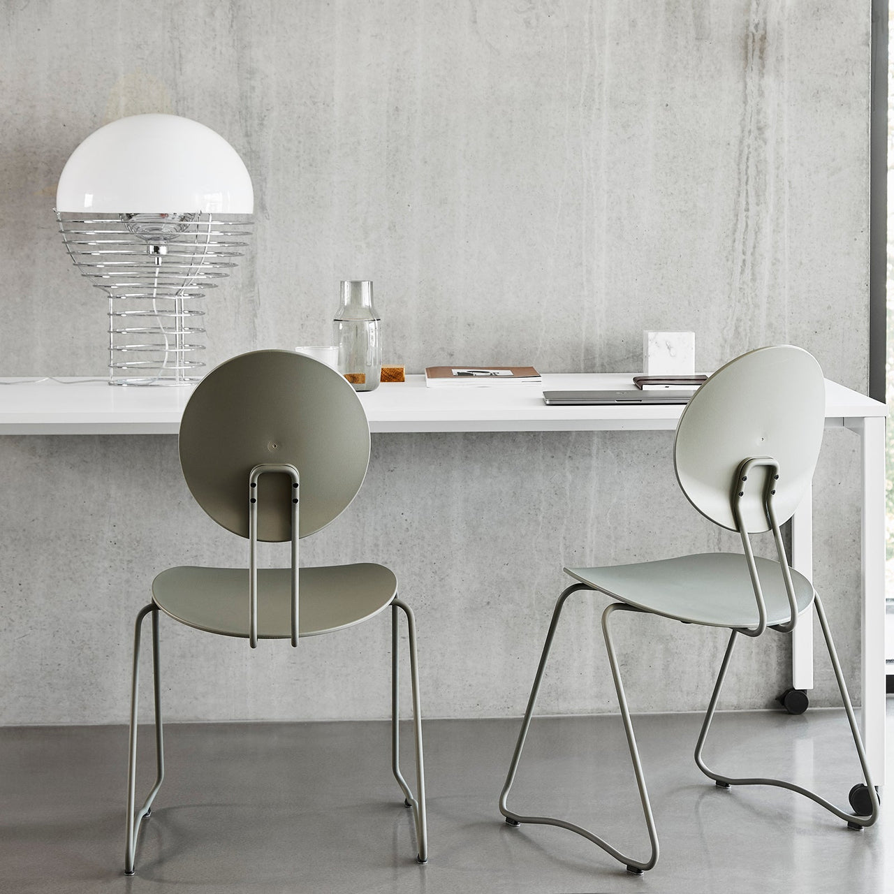 Wire Table Lamp