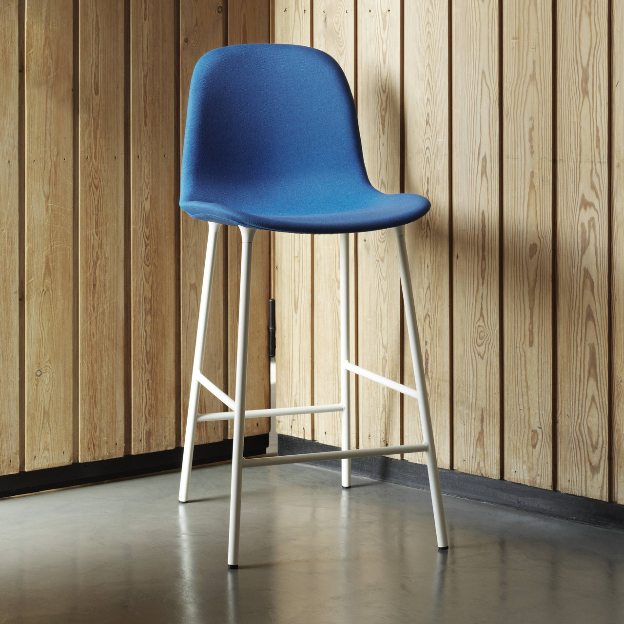 Form Counter Chair: Upholstered