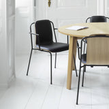 Studio Armchair: Front Upholstered