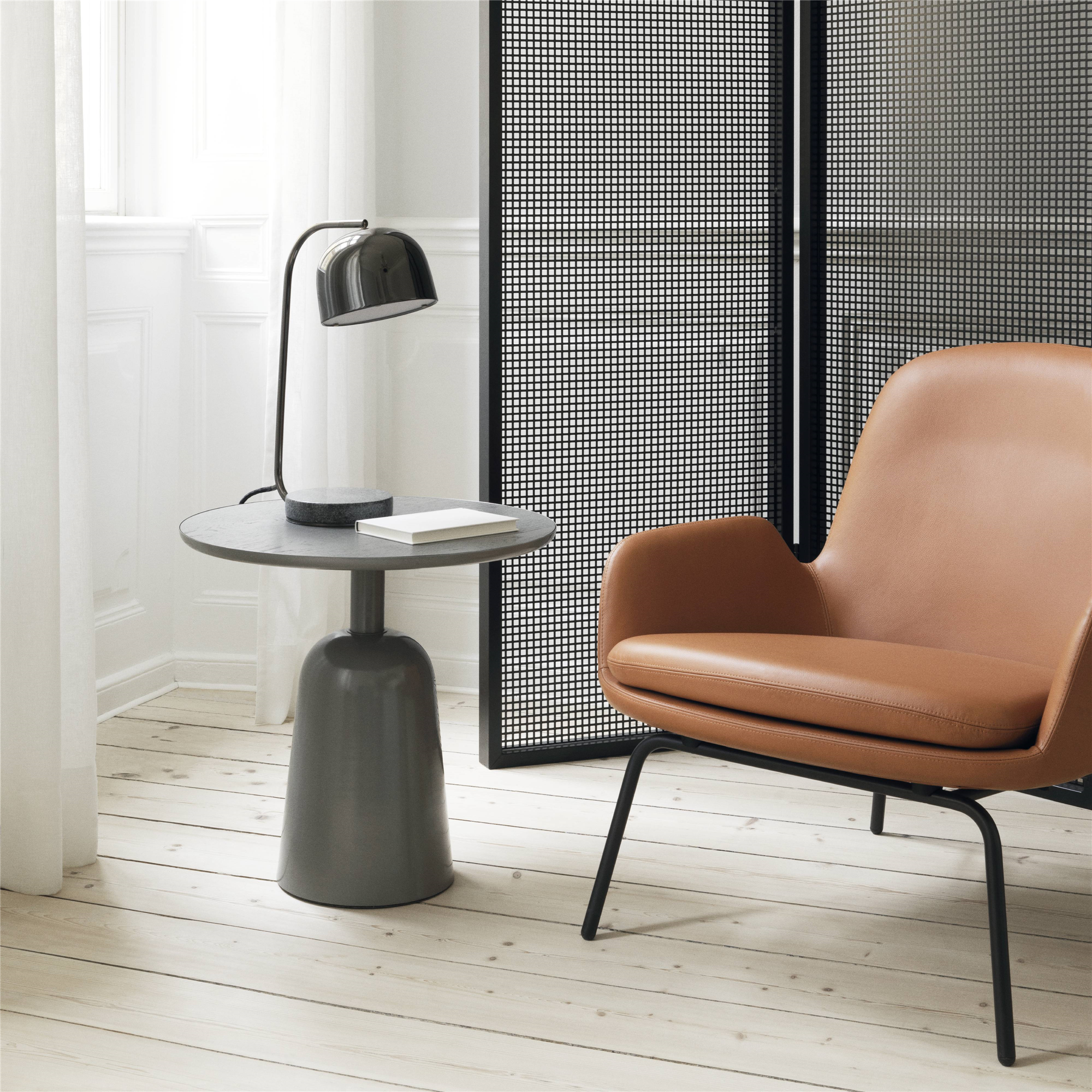 Era Lounge Chair: Low + Metal Base