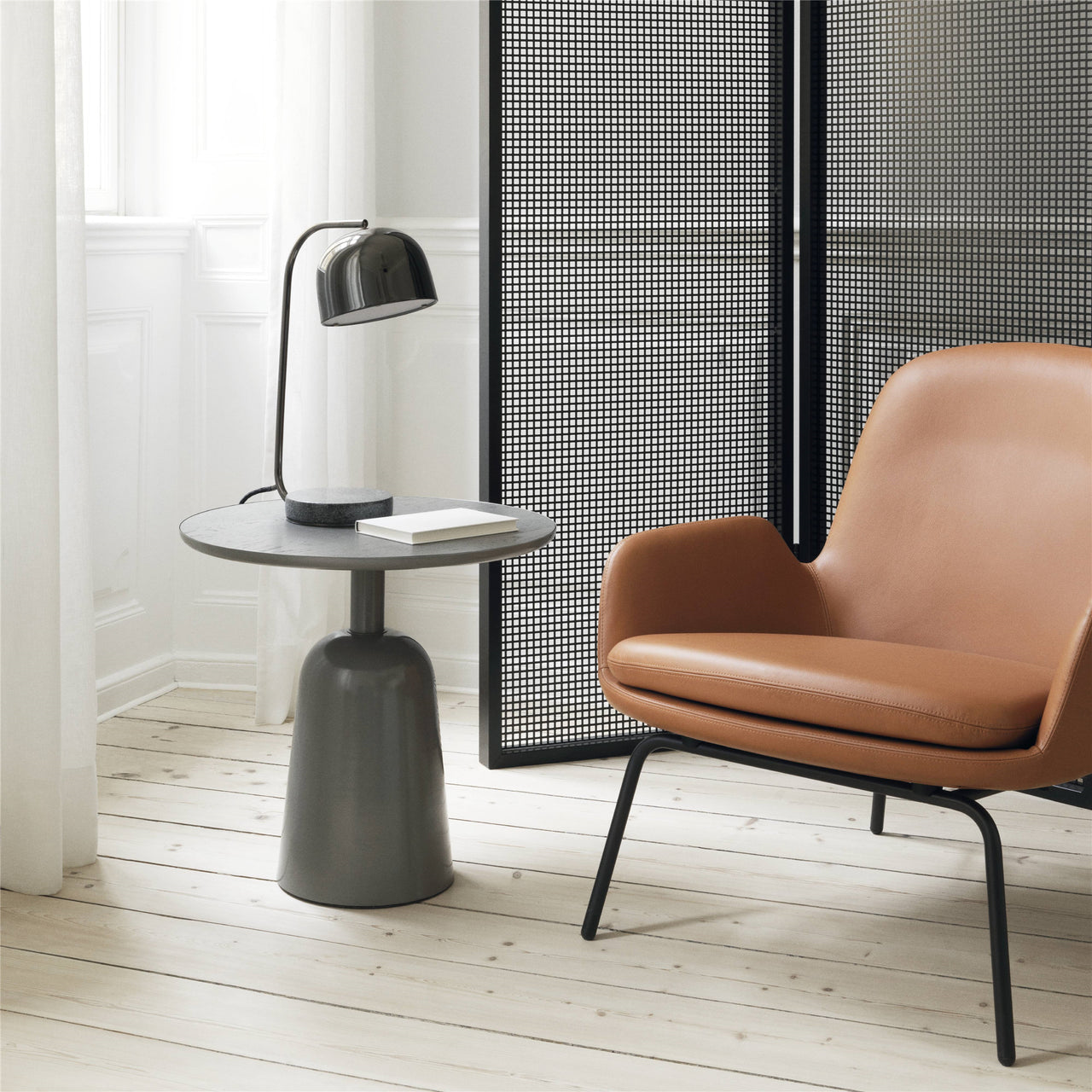Era Lounge Chair: Low + Metal Base