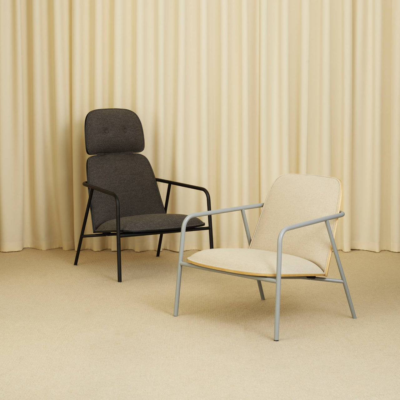 Pad Lounge Chair: High