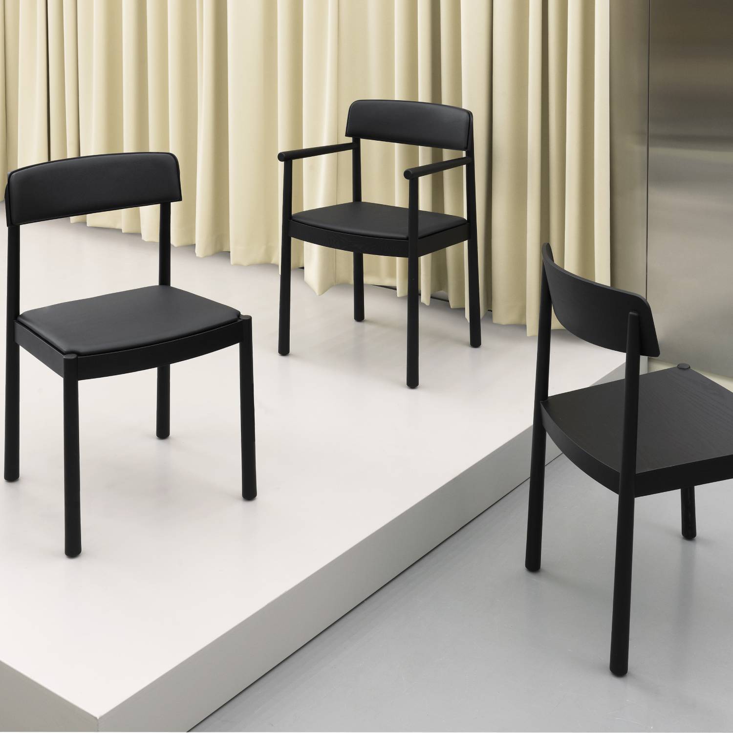 Timb Armchair: Upholstered