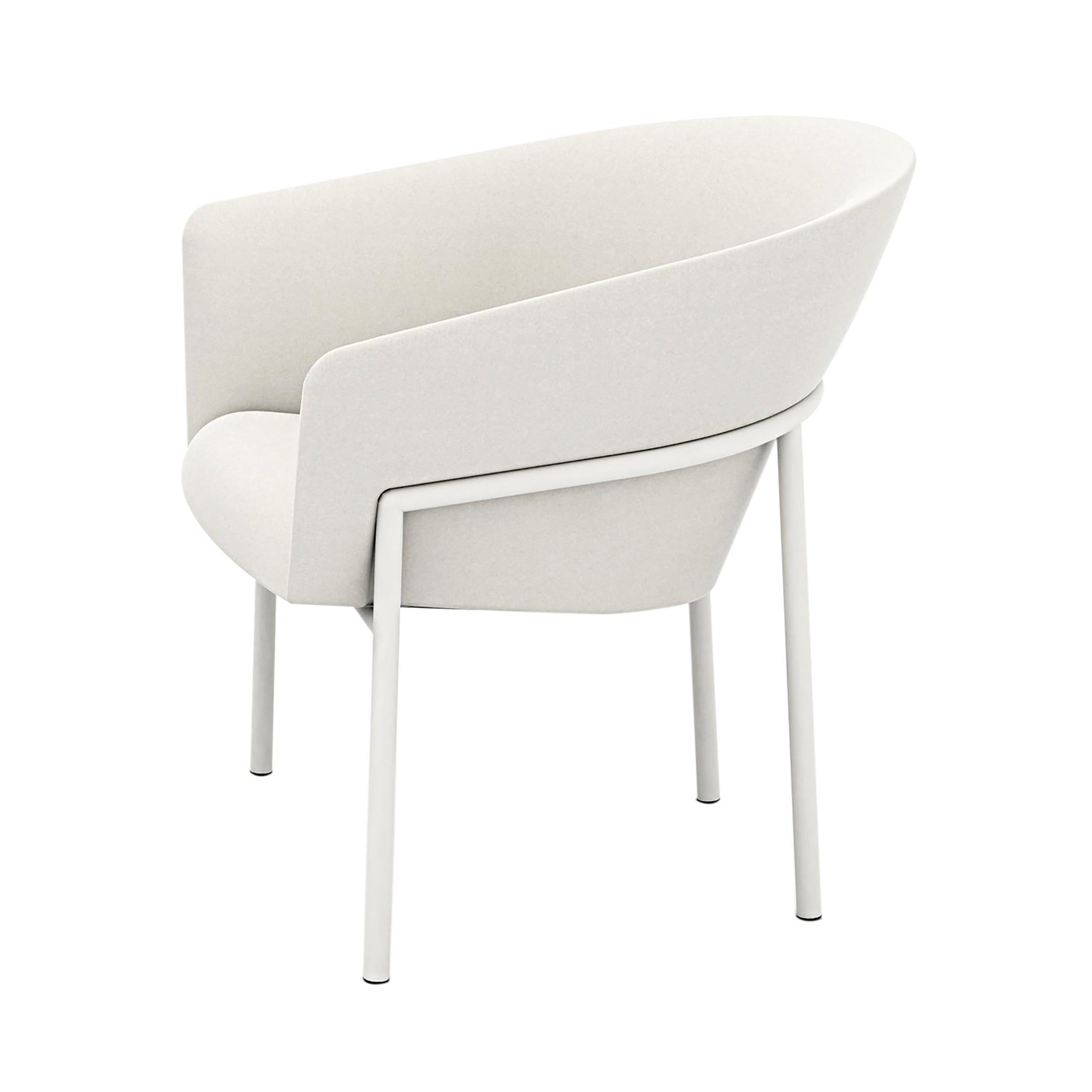 Metro Chair: Matte White