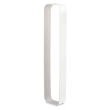 Contour Floor Lamp: White + Pearl