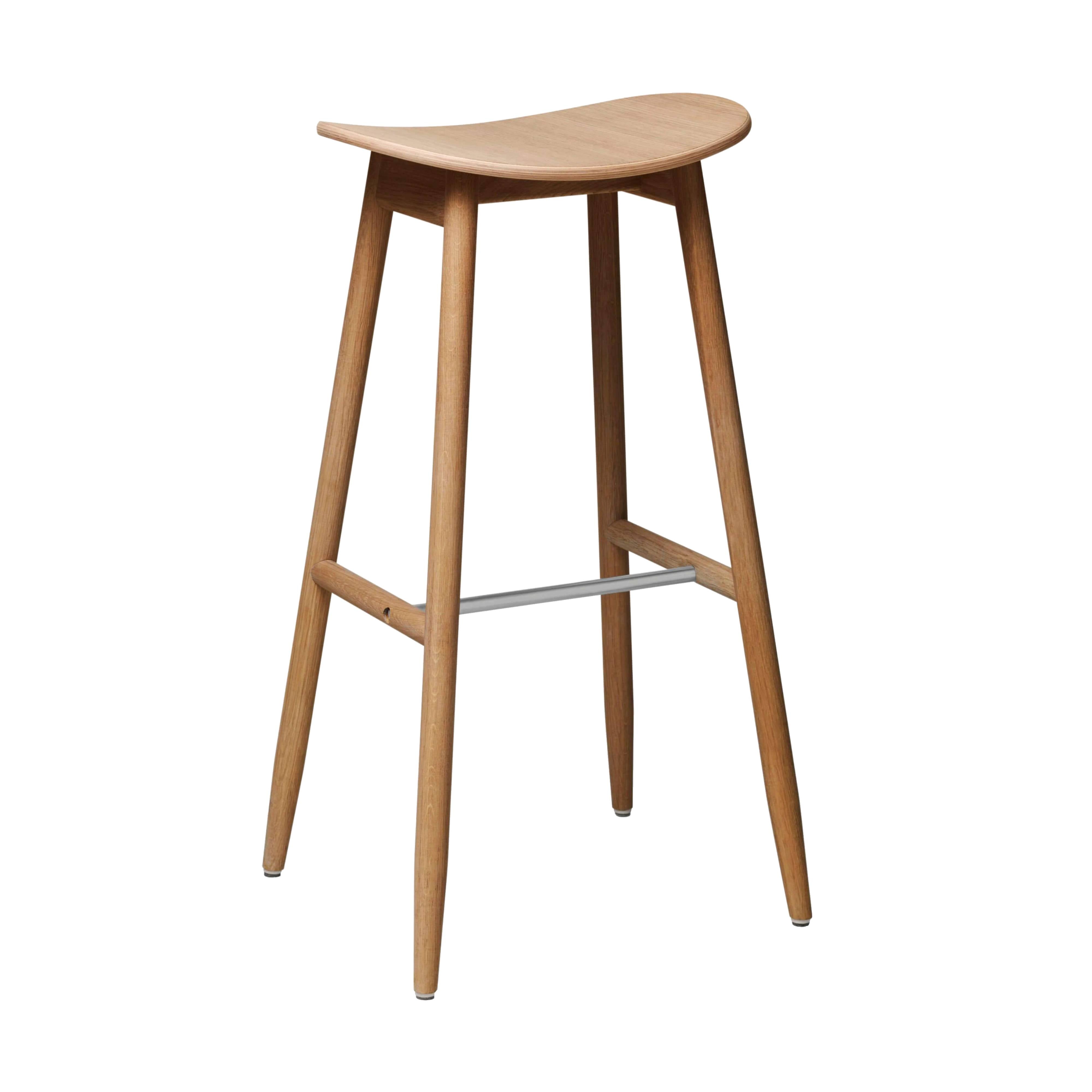 Icha Bar + Counter Stool: Bar + Natural Oak