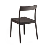 Ballot Chair: Black Lacquered Oak