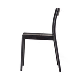 Ballot Chair: Black Lacquered Oak