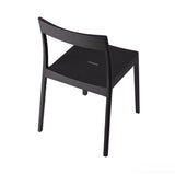 Ballot Chair: Black Lacquered Oak