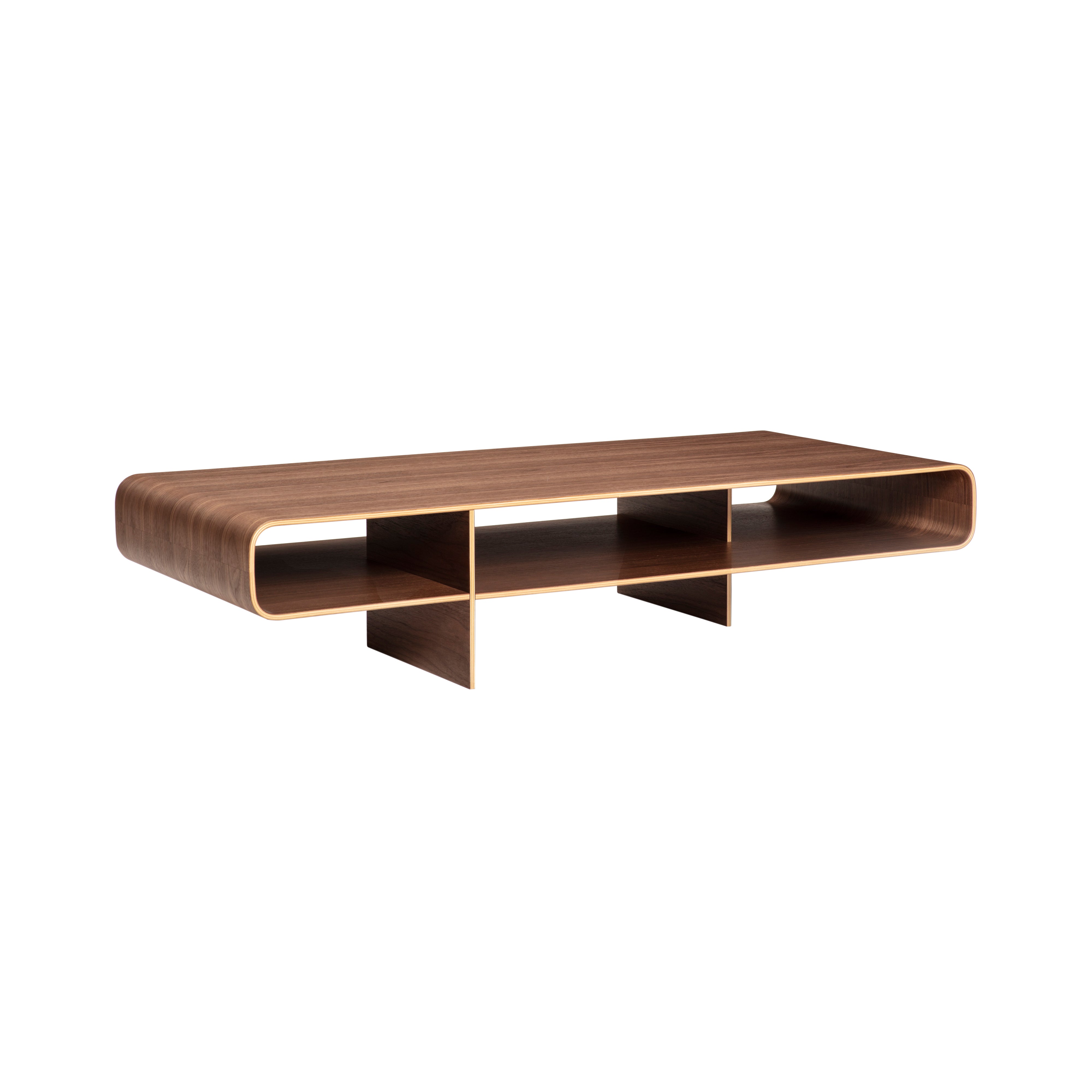 Loop Coffee Table: Walnut