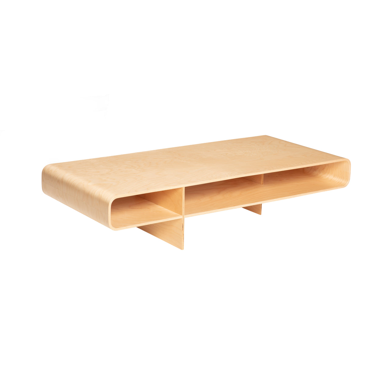 Loop Coffee Table: Birch